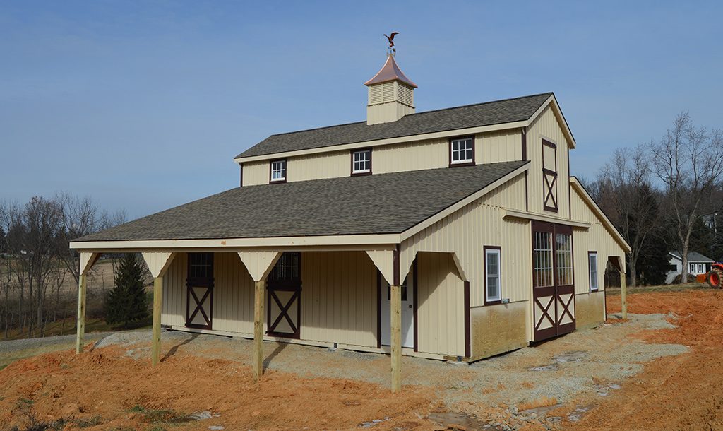 Horse barn designed and built in PA