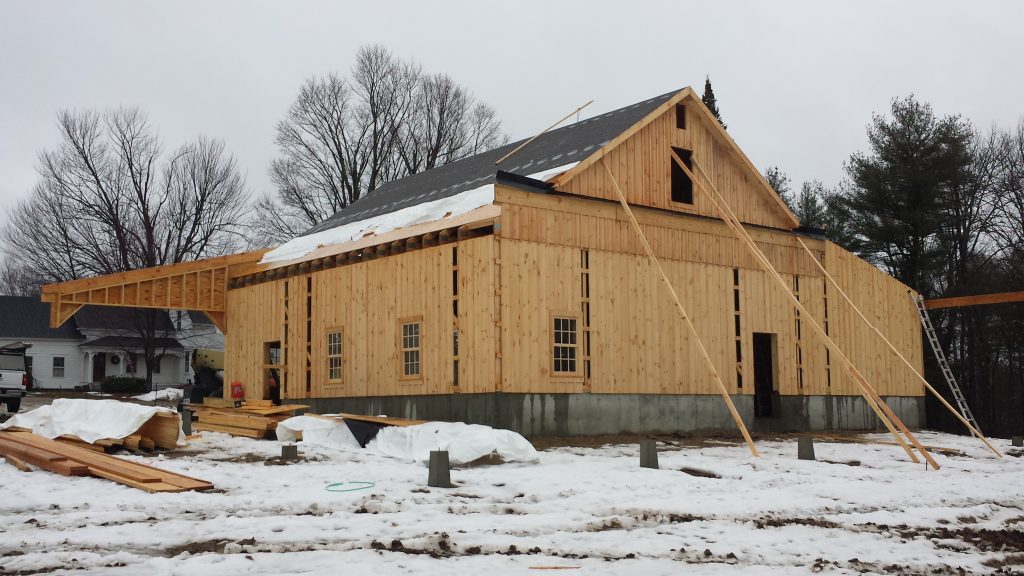 Horse barn design in Maine