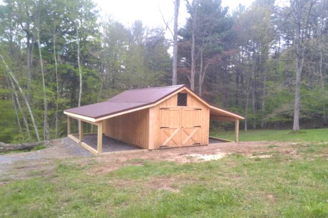 Unstained Barn