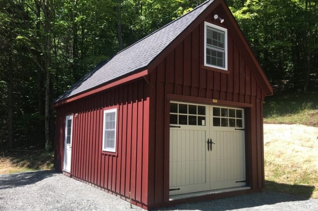 Affordable garage built by Amish craftsmen in PA