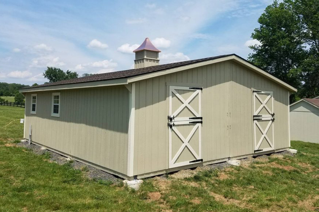 Modern modular garage