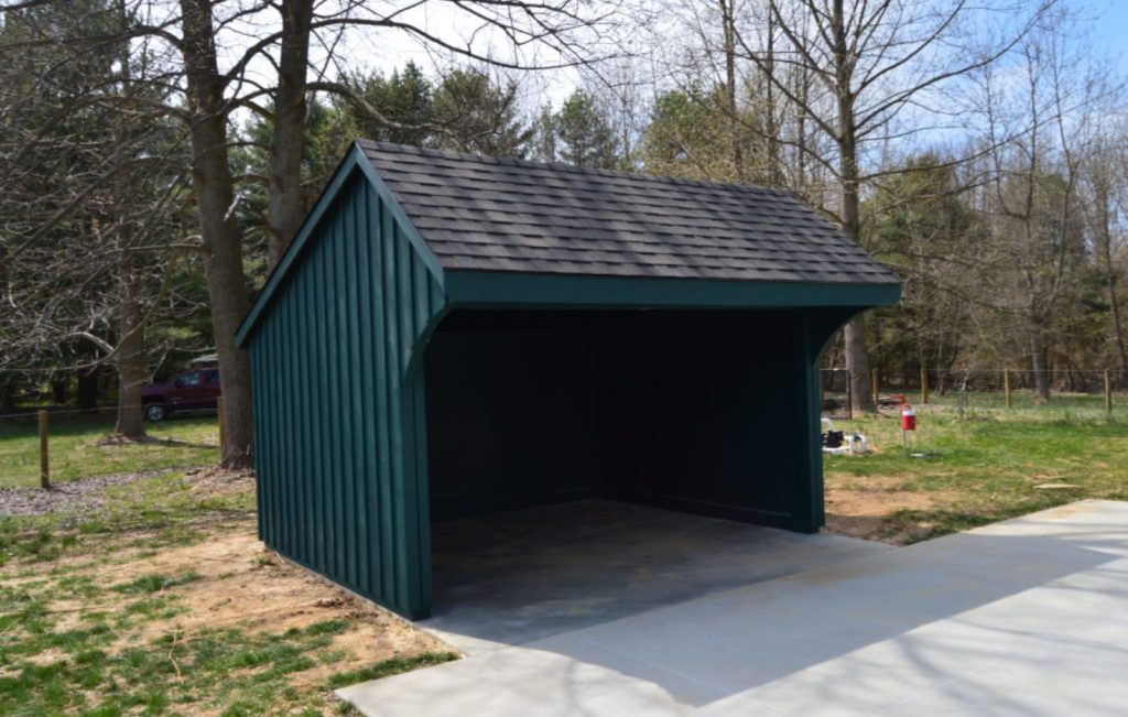 small horse shelter