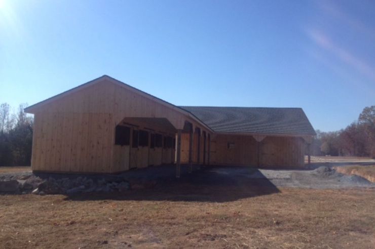 small types of detached garage and barns