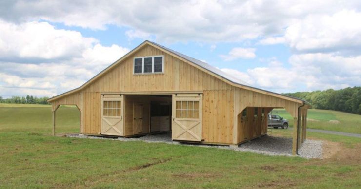 Wooden Modular Horse Stable Designs