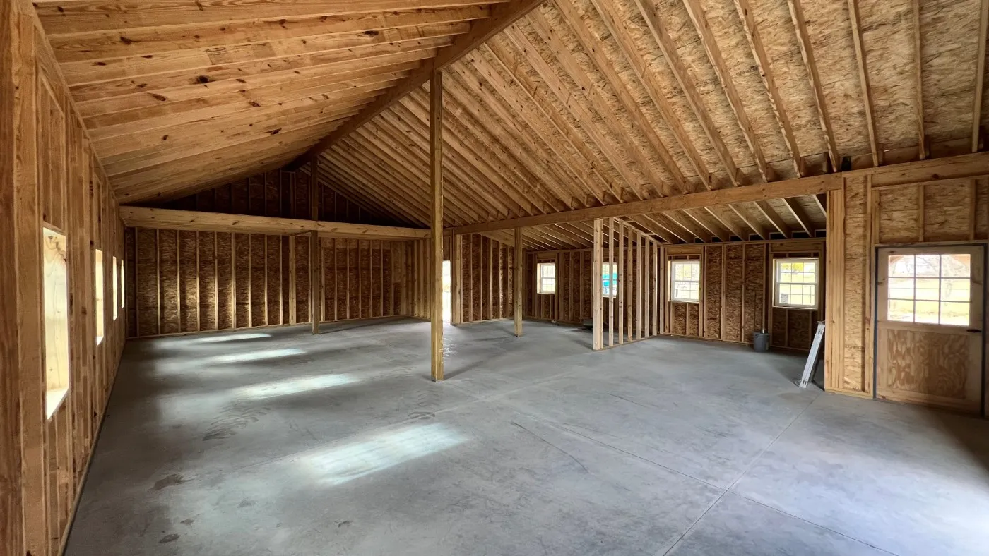 teton modular horse barn