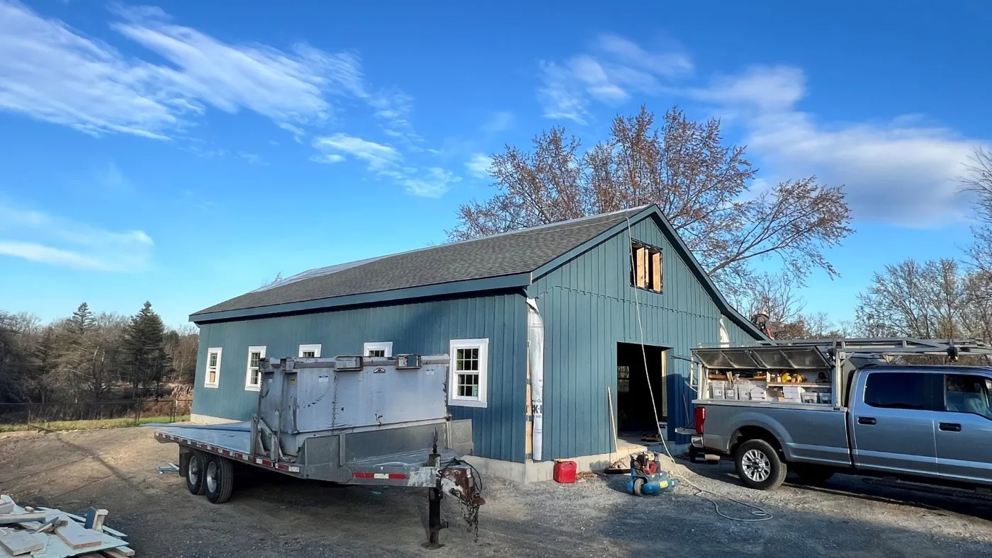 teton modular horse barn