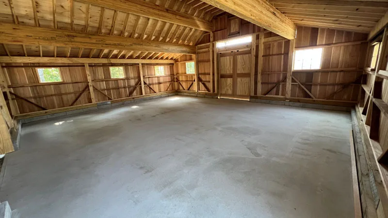 teton modular horse barn