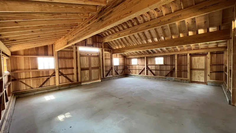 teton modular horse barn