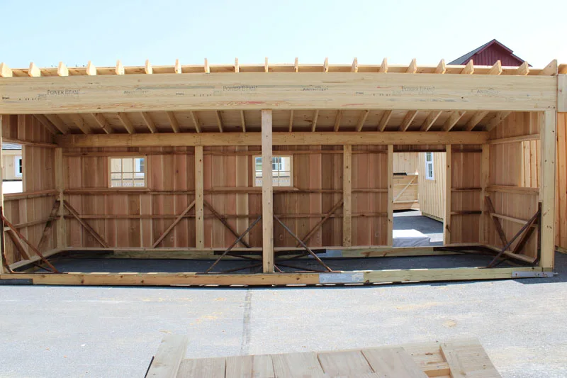 teton modular horse barn
