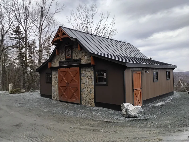 teton modular horse barn