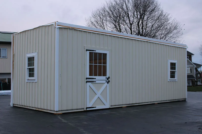 gambrel modular horse barn