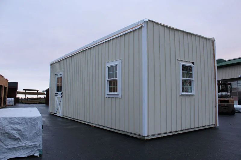 gambrel modular horse barn