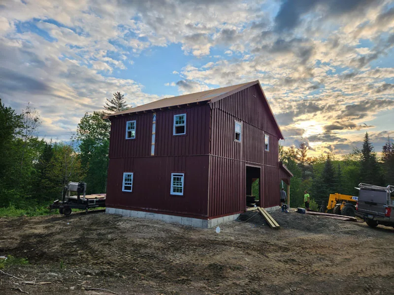 custom modular barn