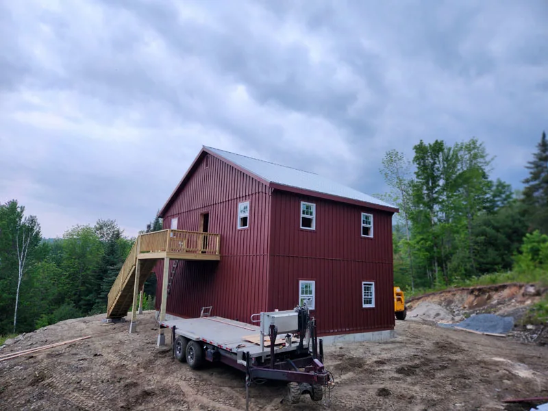 custom modular barn