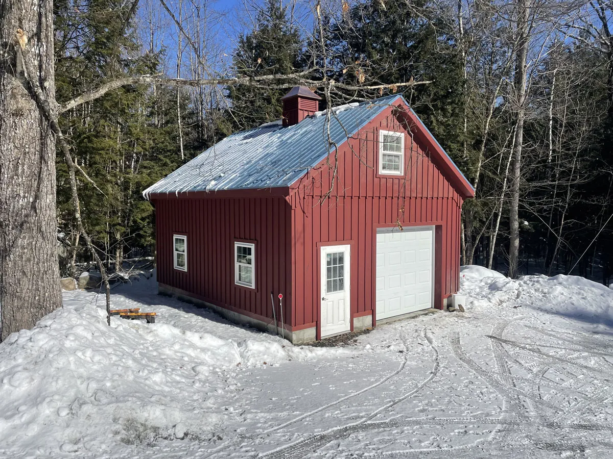 double-wide garage