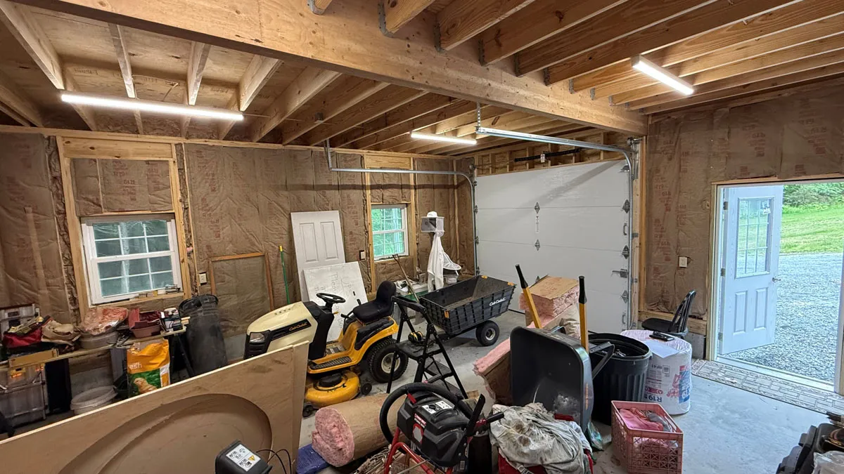 double-wide garage