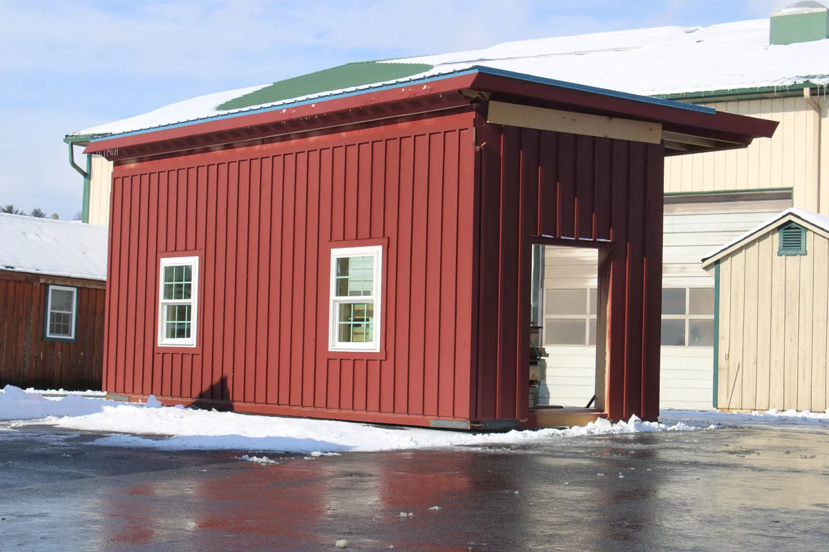 double-wide garage