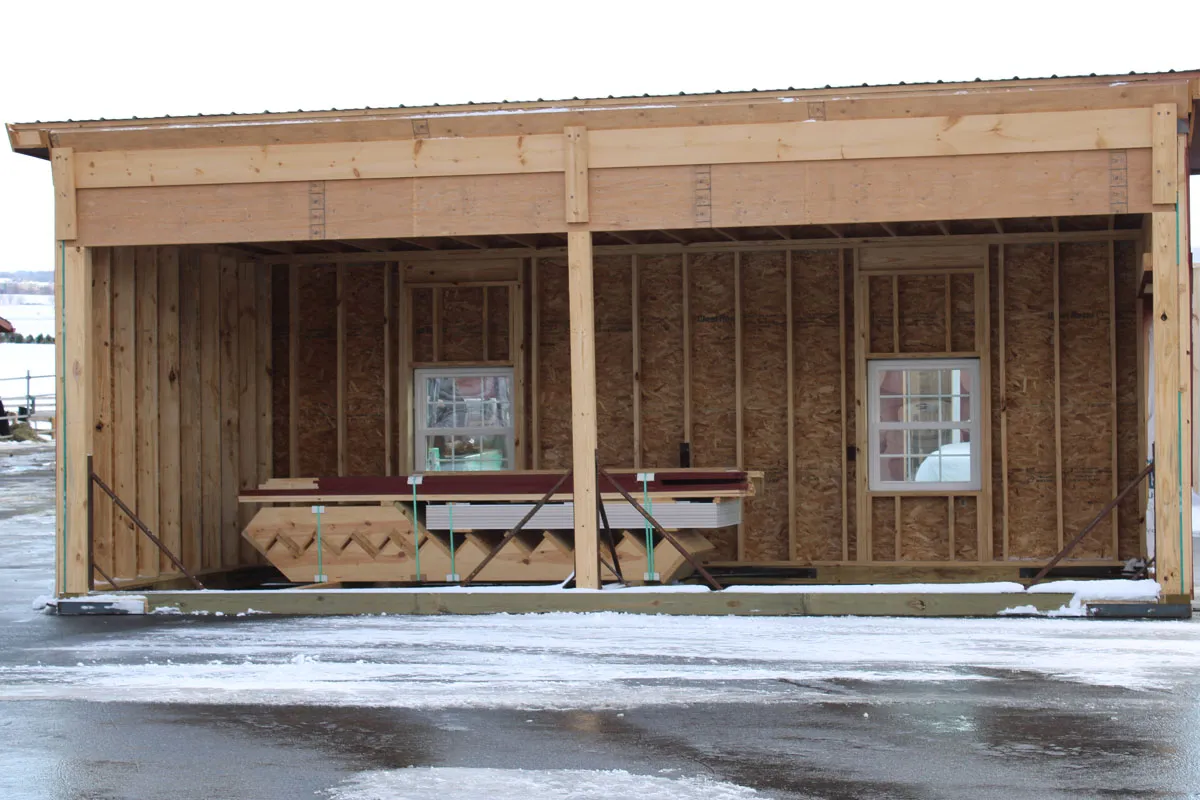 double-wide garage