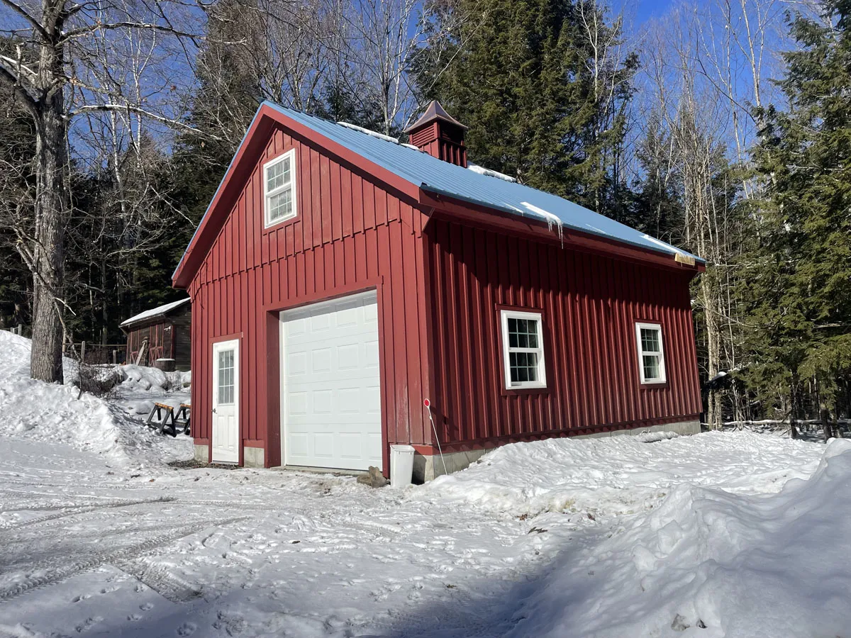 double-wide garage