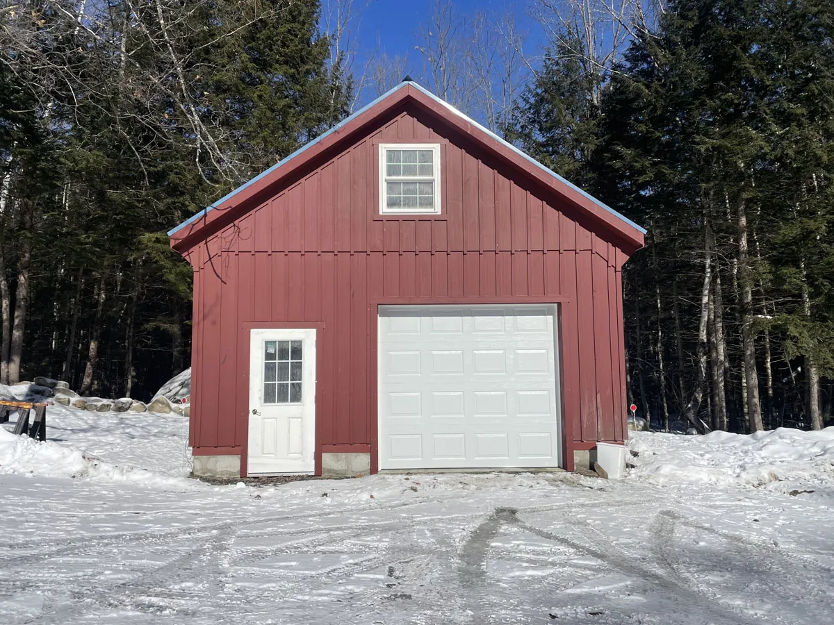 double-wide garage