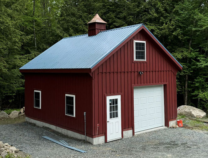 double-wide garage