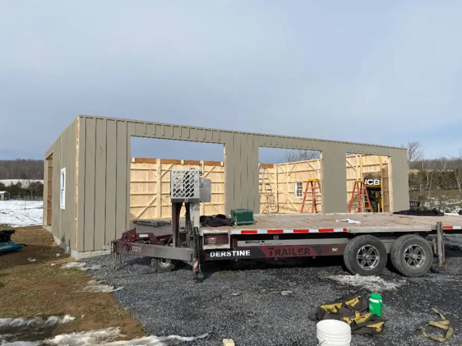 prefabricated garage middletown virginia