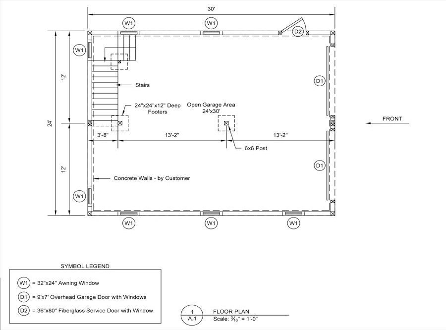 prefabricated garage middletown virginia