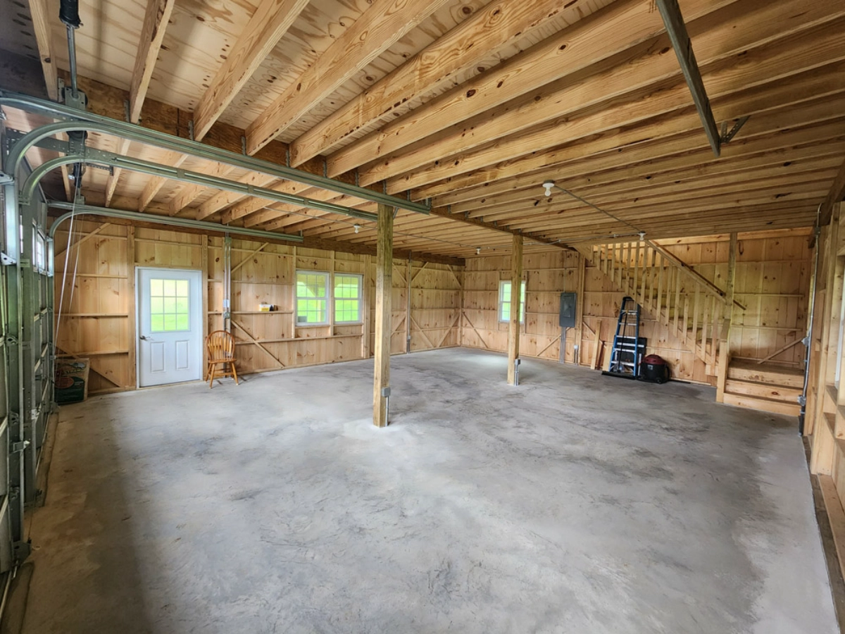 double-wide garage