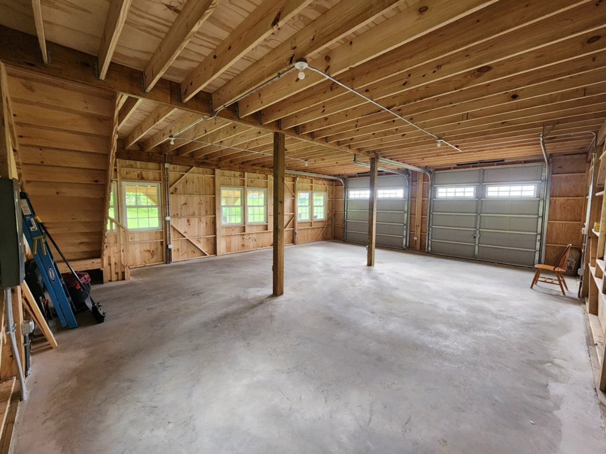 double-wide garage