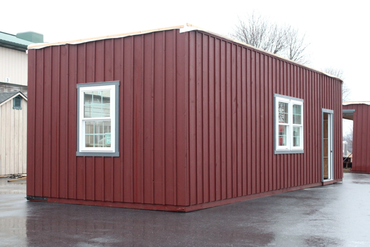 double-wide garage