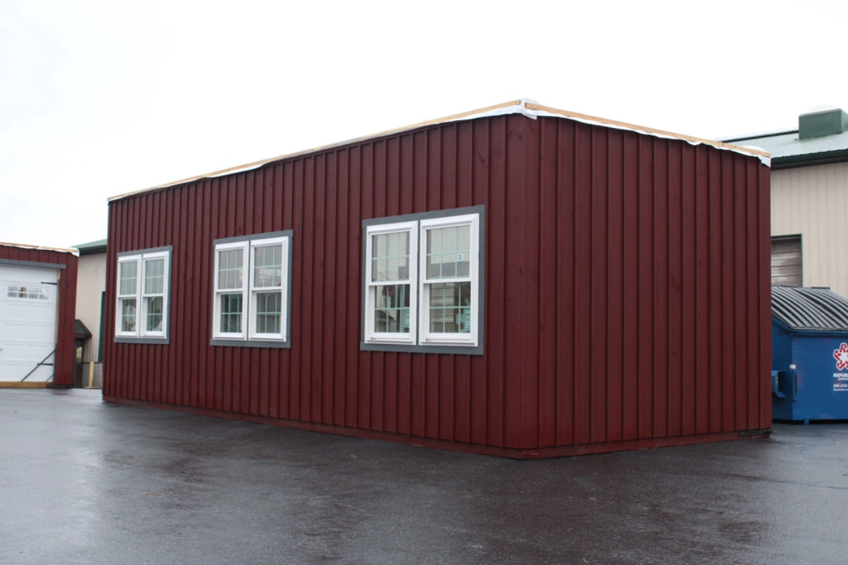 double-wide garage