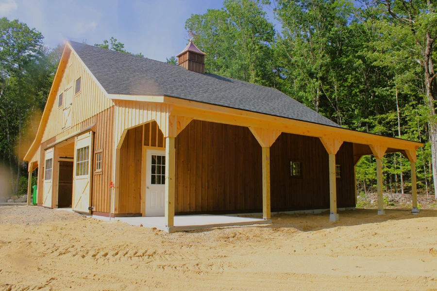 high country modular horse barn