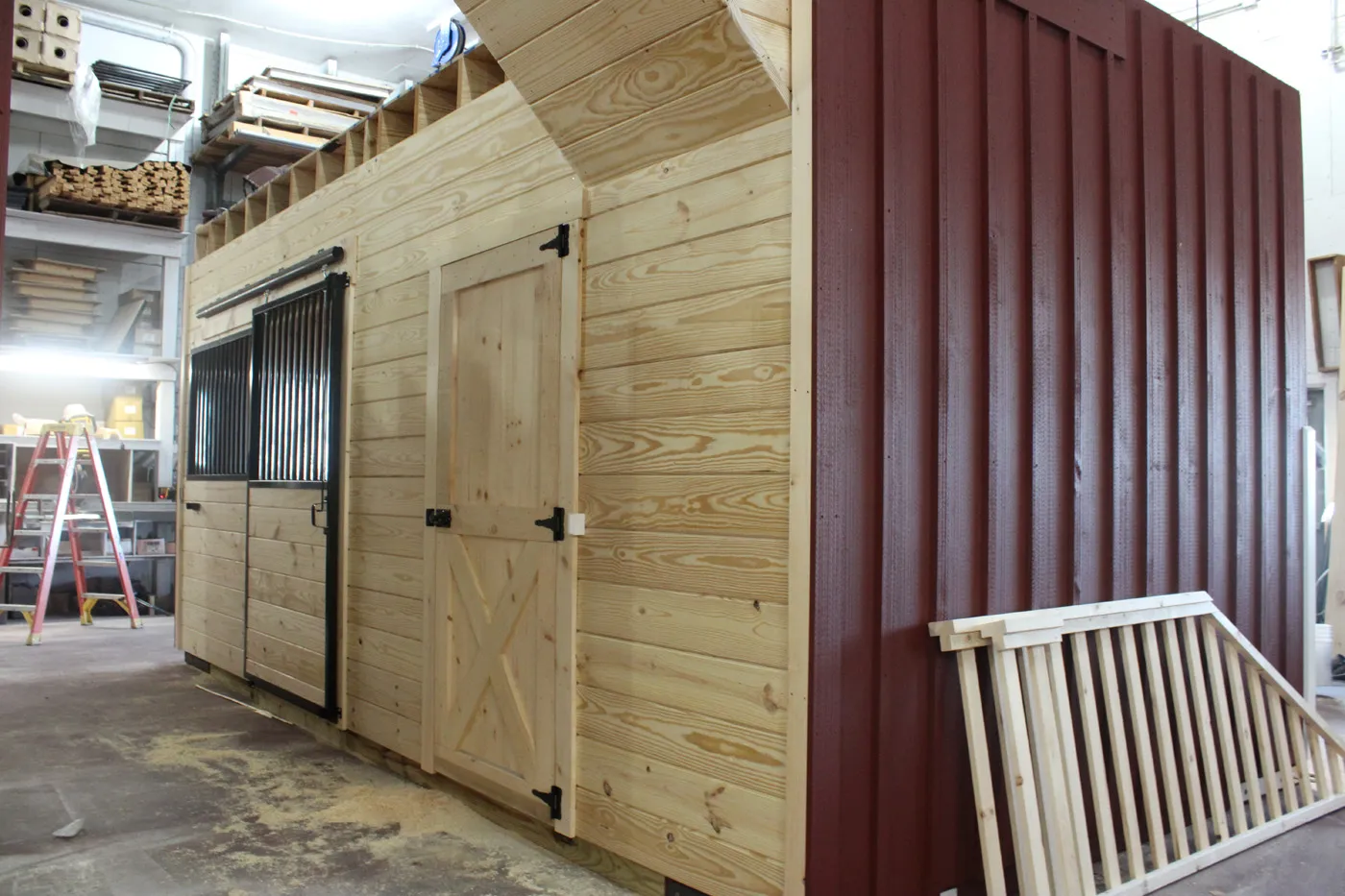high country modular horse barn