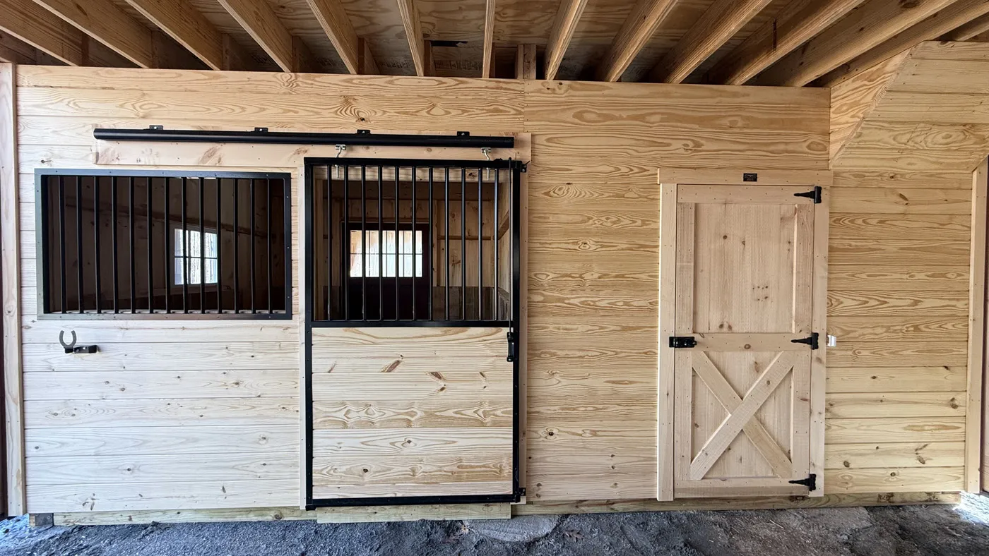 high country modular horse barn