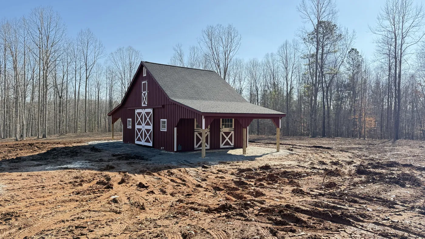 high country modular horse barn