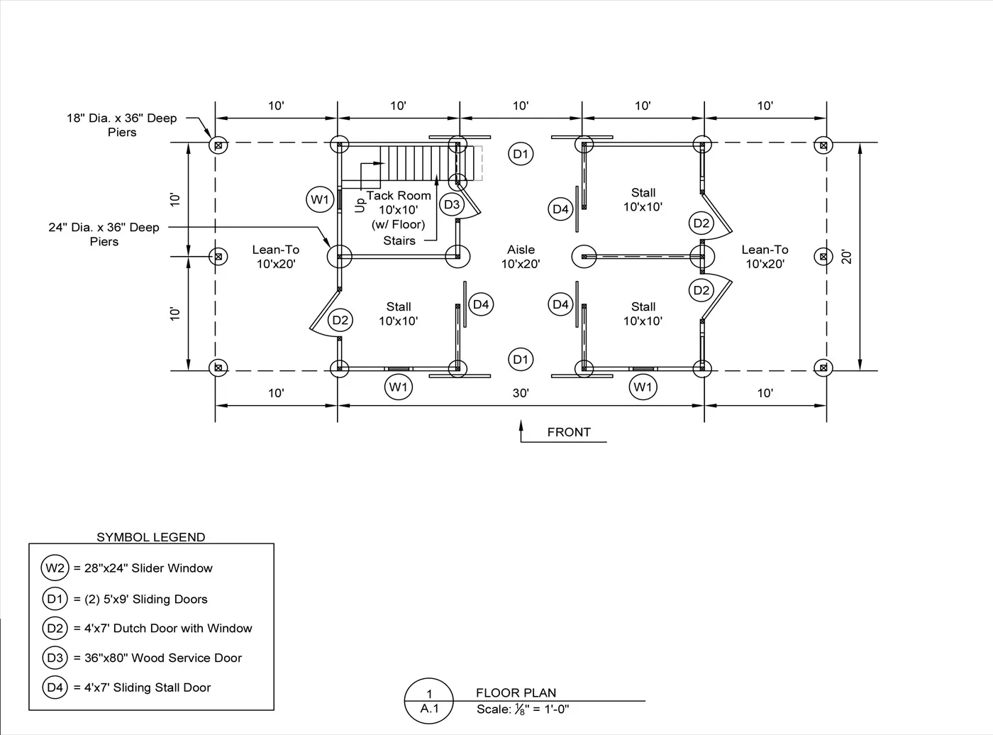 high country modular horse barn