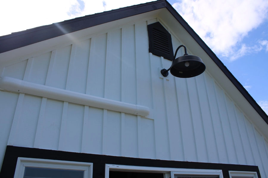 double-wide modular horse barn