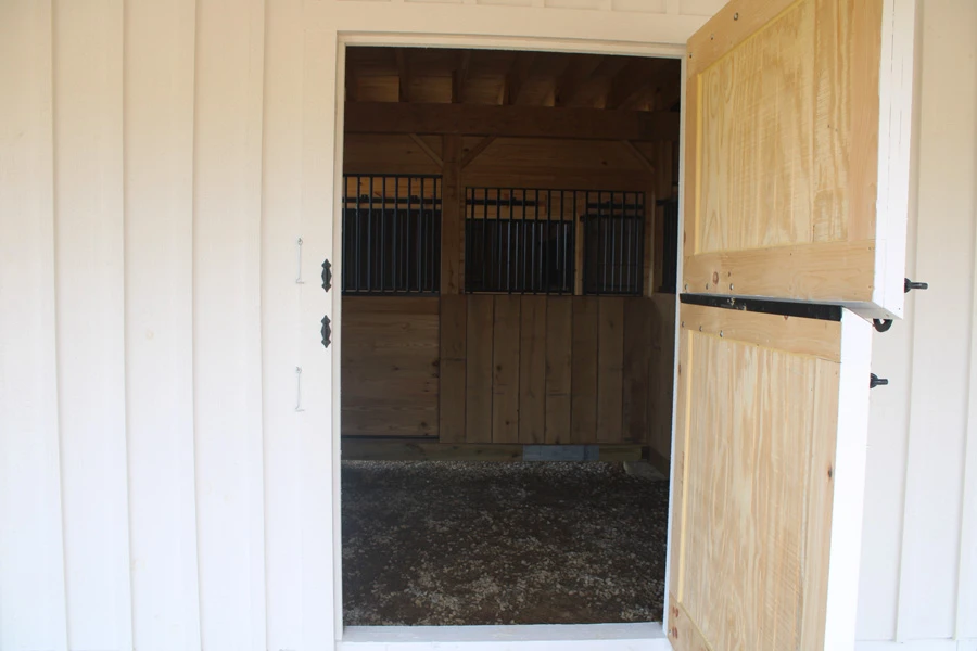 high country modular horse barn