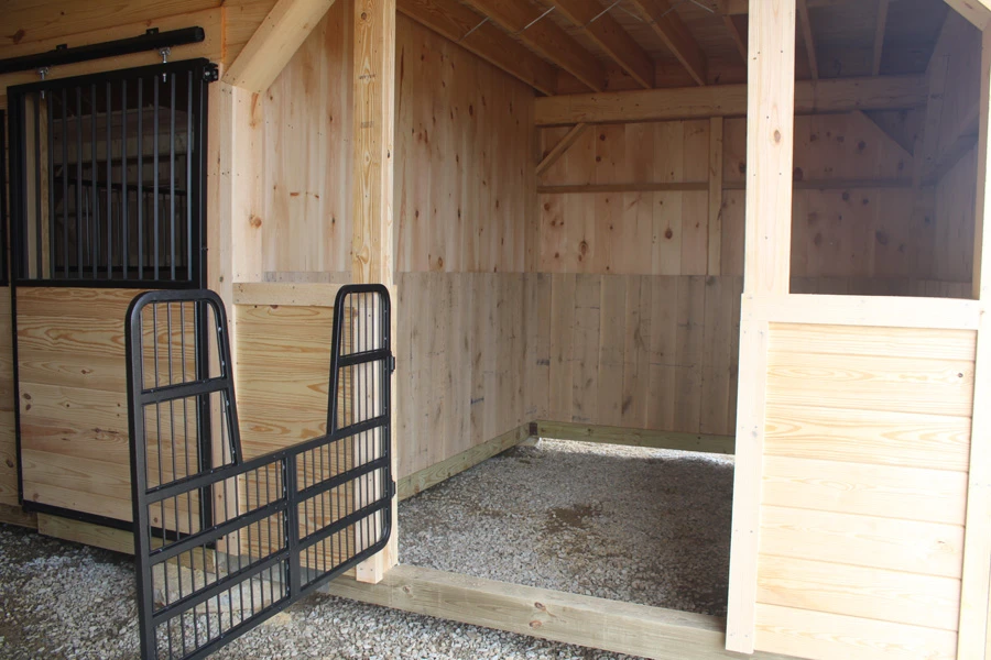 high country modular horse barn