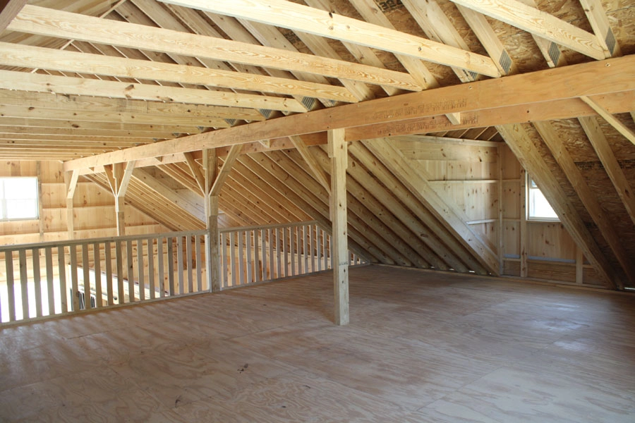high country style barn