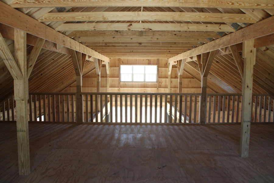 high country style barn