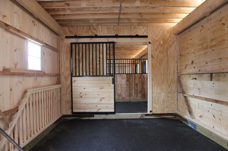 high country modular horse barn