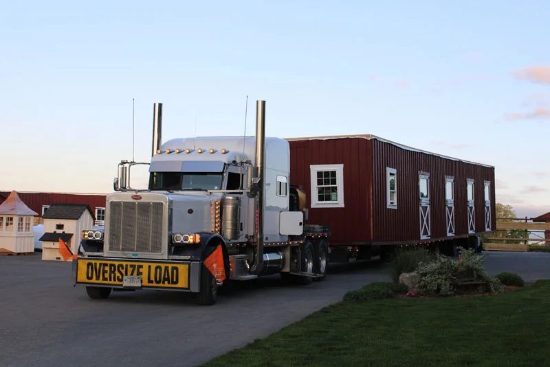 high country modular horse barn