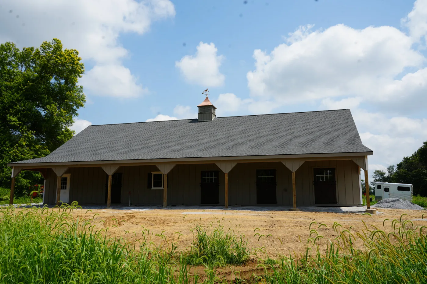 high country modular horse barn