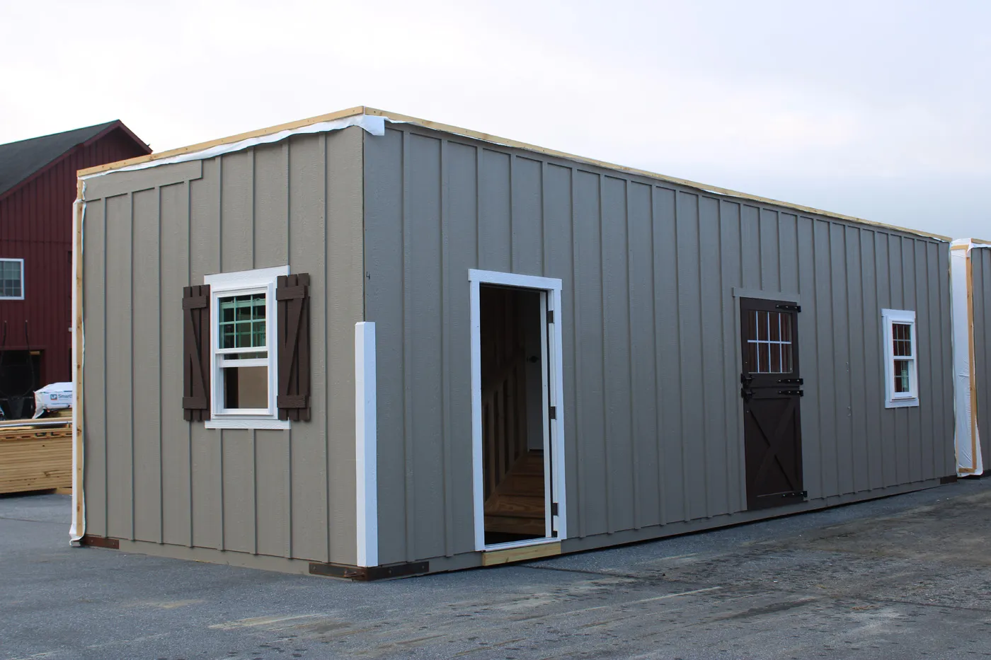 high country modular horse barn