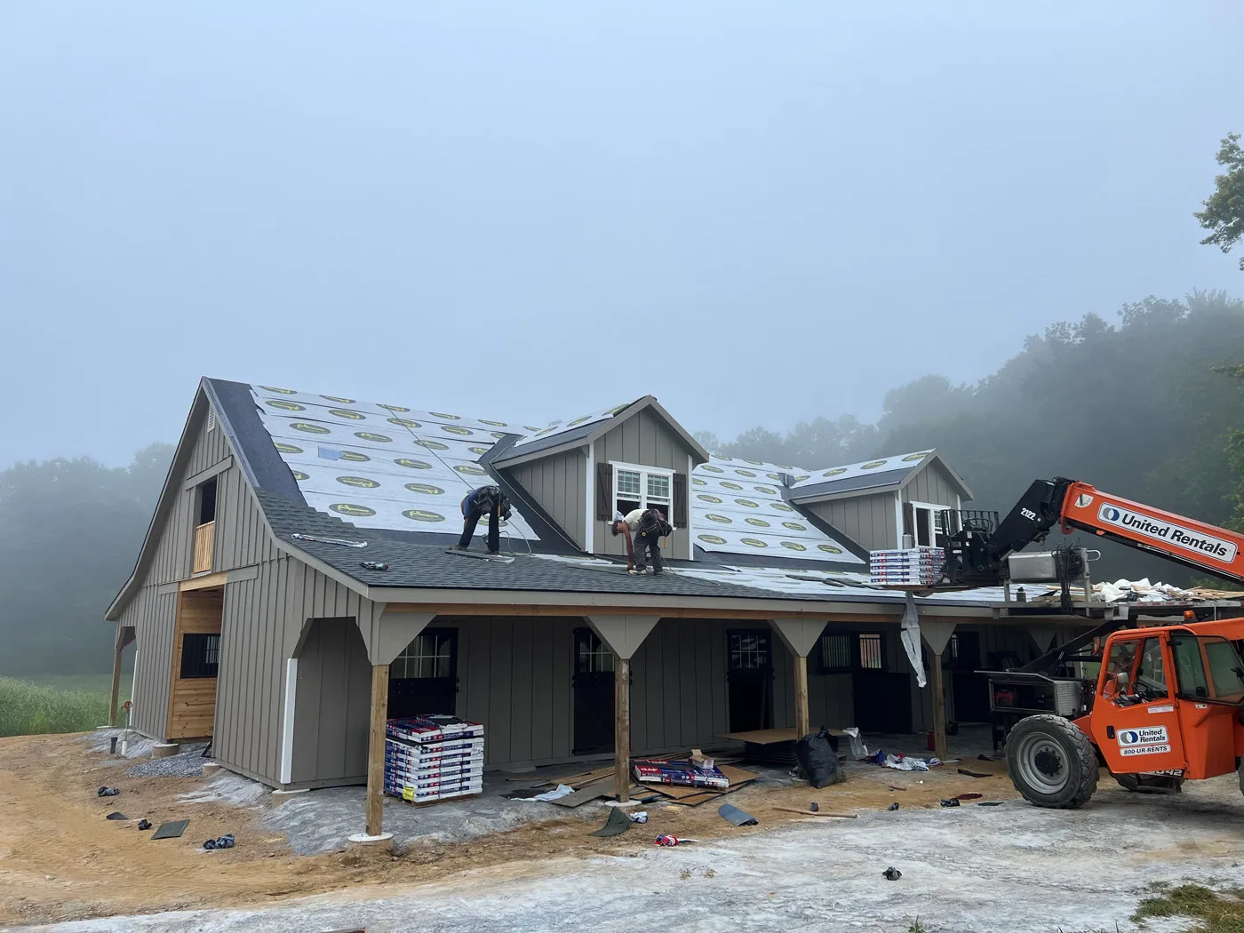 high country modular horse barn