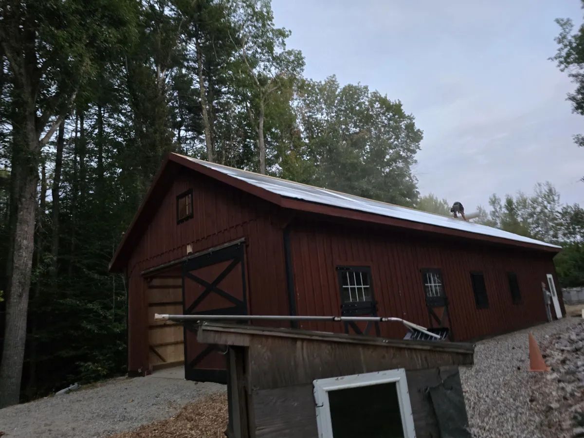 modular horse barn