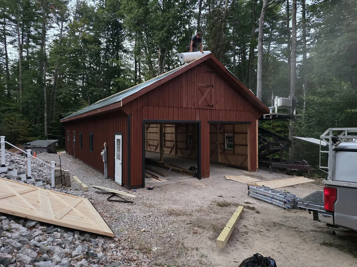 modular horse barn