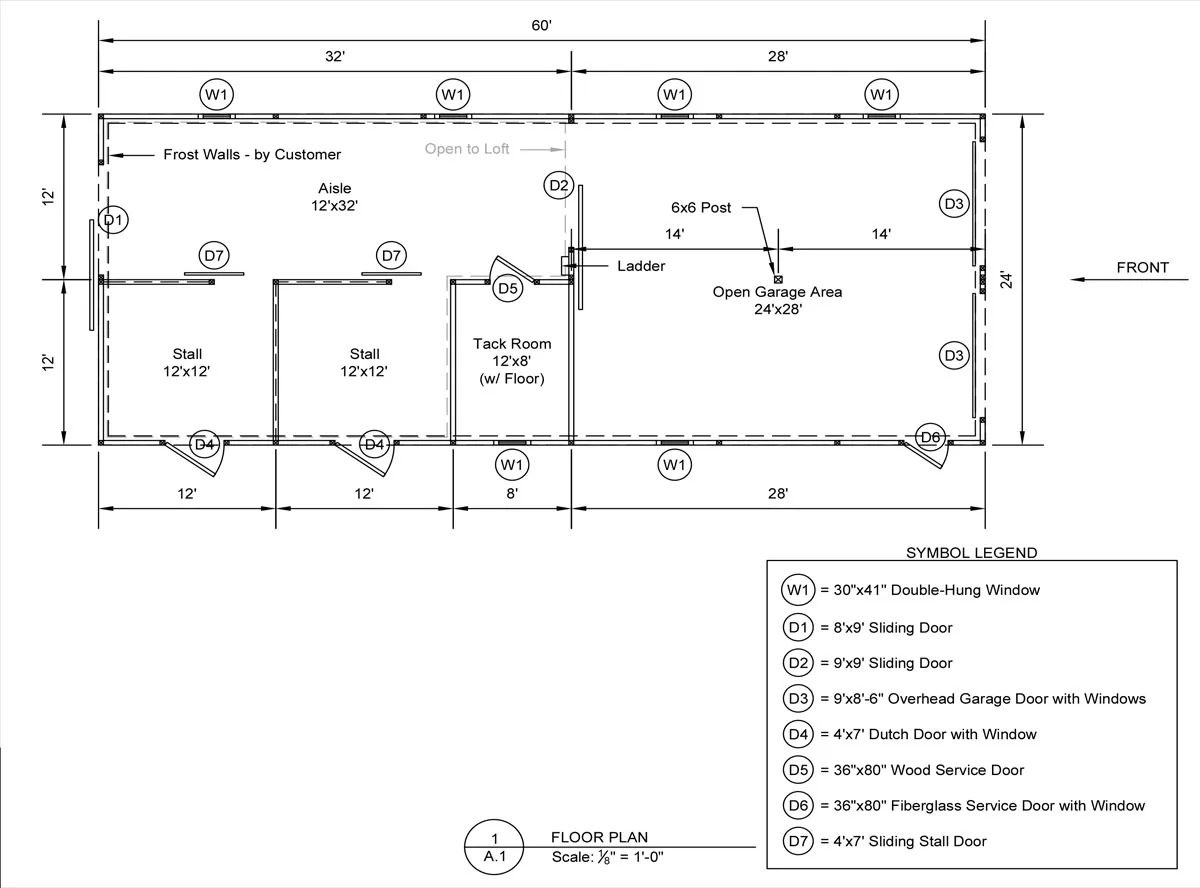 modular horse barn