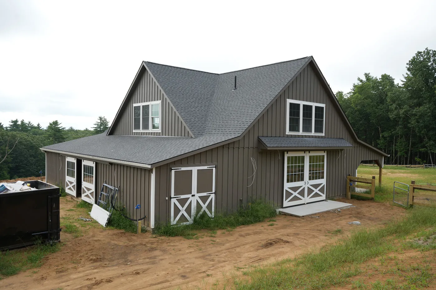 high country modular horse barn